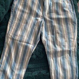 American Eagle Outfitters Striped Mom Jeans